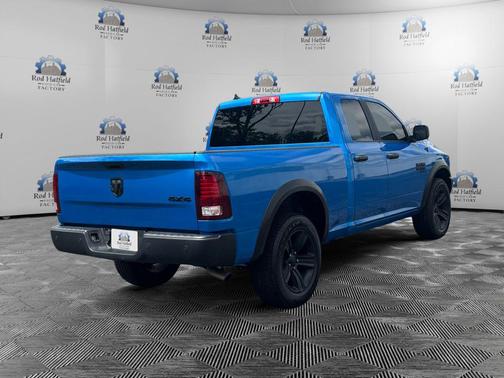 Hydro Blue Pearlcoat 2021 RAM 1500 Classic Warlock Quad Cab 4x4 6'4' Box