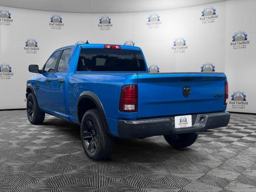 Hydro Blue Pearlcoat 2021 RAM 1500 Classic Warlock Quad Cab 4x4 6'4' Box