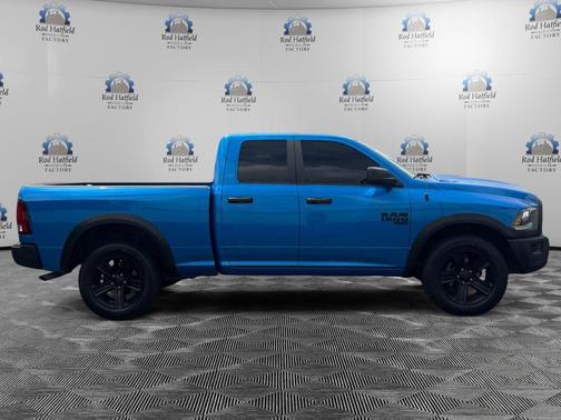 Hydro Blue Pearlcoat 2021 RAM 1500 Classic Warlock Quad Cab 4x4 6'4' Box