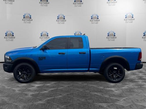 Hydro Blue Pearlcoat 2021 RAM 1500 Classic Warlock Quad Cab 4x4 6'4' Box
