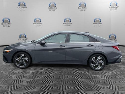 Gray 2024 Hyundai ELANTRA Limited