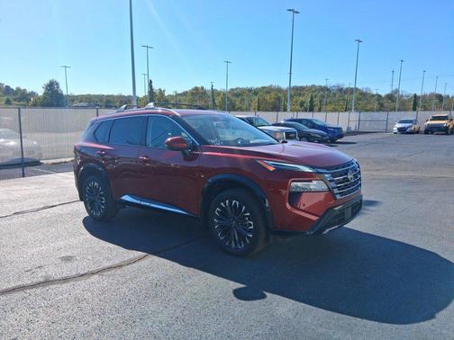 Scarlet 2026 Nissan Rogue Platinum