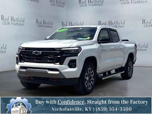 Summit White 2023 Chevrolet Colorado Z71