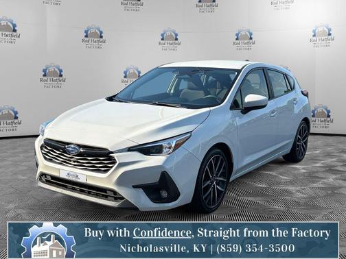 Crystal White Pearl 2024 Subaru Impreza Sport
