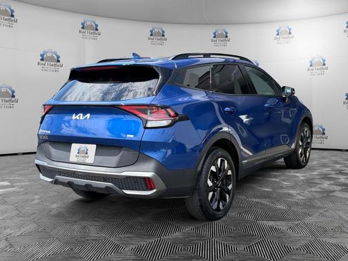Sapphire Blue 2023 Kia Sportage X-Line