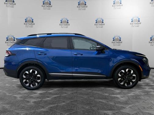 Sapphire Blue 2023 Kia Sportage X-Line