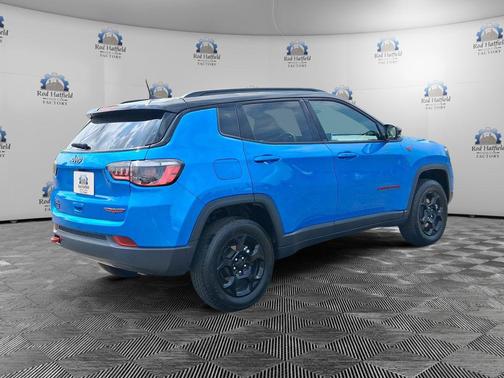 Hydro Blue Pearlcoat 2024 Jeep Compass Trailhawk