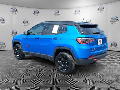 Hydro Blue Pearlcoat 2024 Jeep Compass Trailhawk