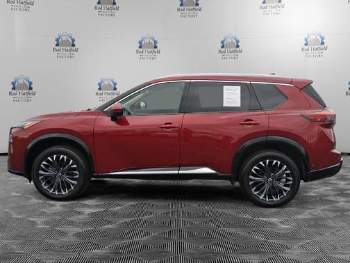 Scarlet 2026 Nissan Rogue Platinum