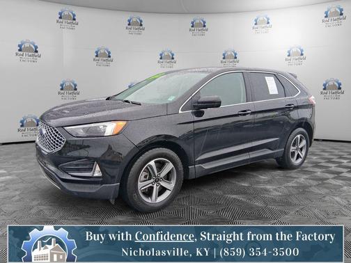 Agate Black Metallic 2024 Ford Edge SEL