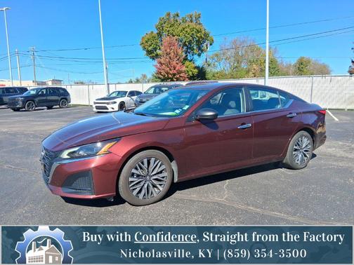Garnet Pearl 2025 Nissan Altima 2.5 SV