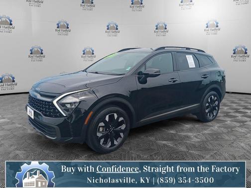 Ebony Black 2023 Kia Sportage X-Line