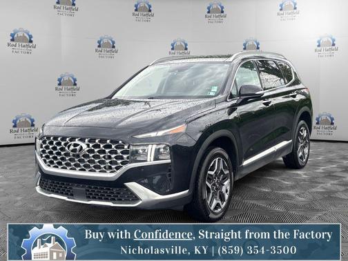 Twilight Black 2021 Hyundai SANTA FE Limited