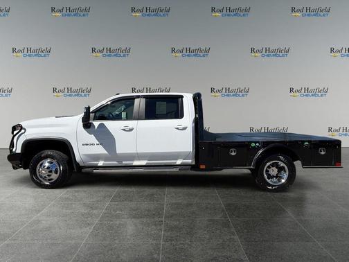 Summit White 2025 Chevrolet Silverado 3500 LT