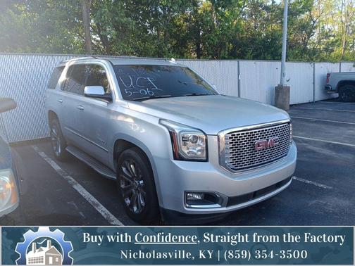 Quicksilver Metallic 2016 GMC Yukon Denali