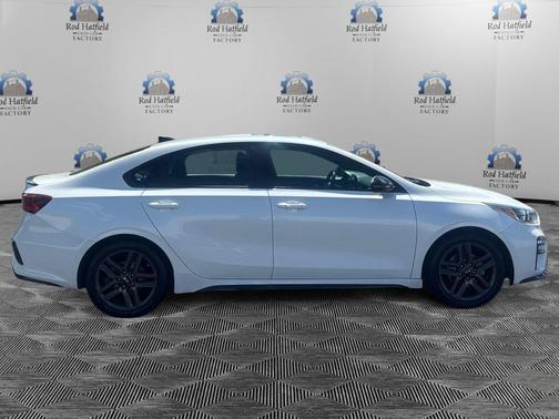 Snow White Pearl 2021 Kia Forte GT-Line