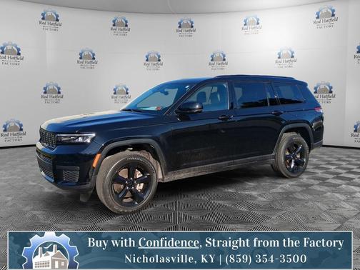 Diamond Black Crystal Pearlcoat 2024 Jeep Grand Cherokee L Altitude