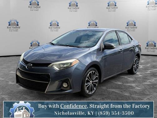 Slate Metallic 2015 Toyota Corolla S Plus