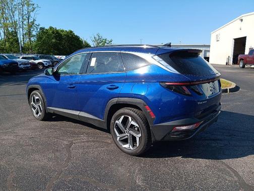 Intense Blue 2022 Hyundai TUCSON Limited