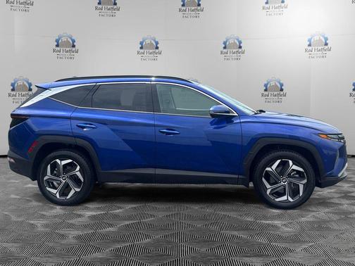 Intense Blue 2022 Hyundai TUCSON Limited