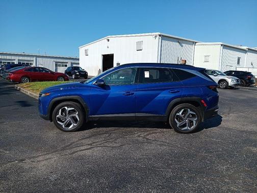 Intense Blue 2022 Hyundai TUCSON Limited