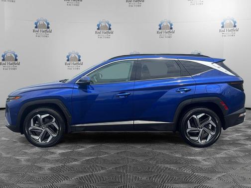 Intense Blue 2022 Hyundai TUCSON Limited