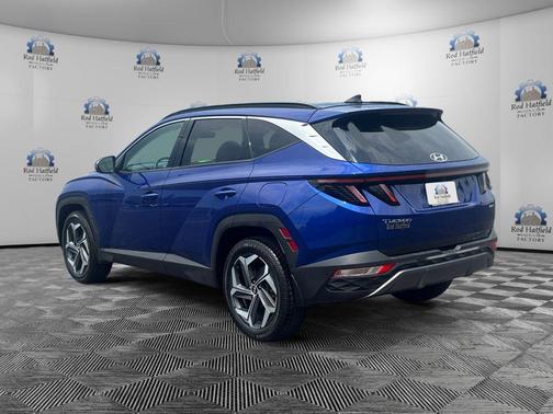 Intense Blue 2022 Hyundai TUCSON Limited
