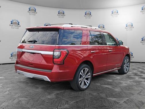 Rapid Red Metallic Tinted Clearcoat 2020 Ford Expedition Platinum