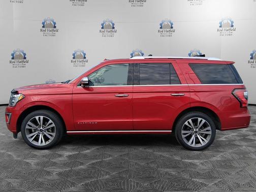 Rapid Red Metallic Tinted Clearcoat 2020 Ford Expedition Platinum