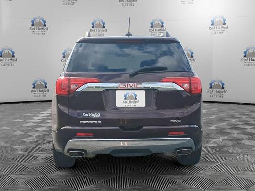 Black Cherry Metallic 2018 GMC Acadia Denali