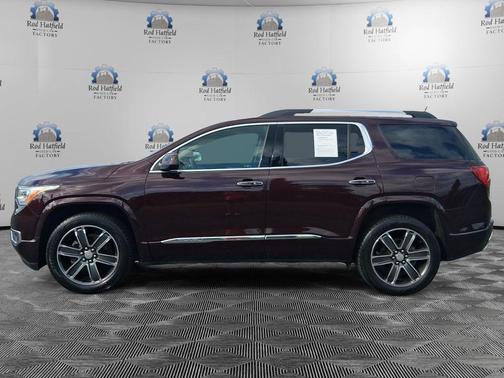 Black Cherry Metallic 2018 GMC Acadia Denali