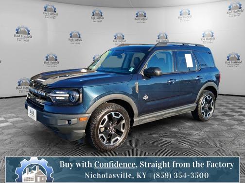 Alto Blue Metallic Tinted Clearcoat 2021 Ford Bronco Sport Outer Banks