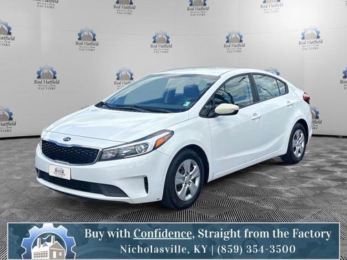 Snow White Pearl 2018 Kia Forte LX