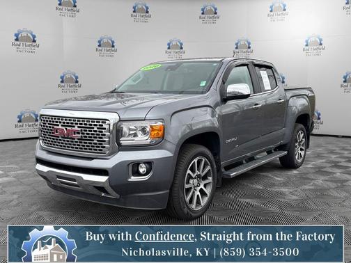 Satin Steel Metallic 2020 GMC Canyon Denali
