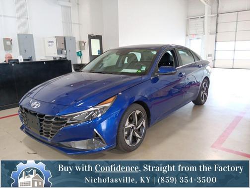 Intense Blue 2023 Hyundai ELANTRA Limited