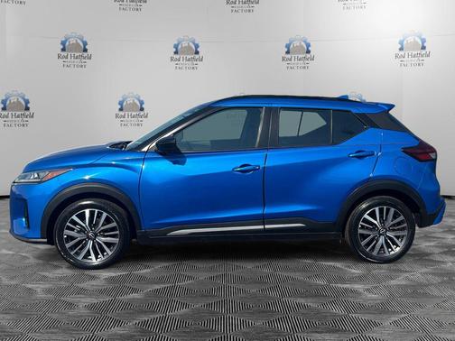 Electric Blue Metallic 2024 Nissan Kicks SR