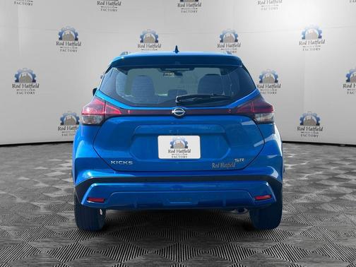Electric Blue Metallic 2024 Nissan Kicks SR