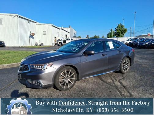 Lunar Silver Metallic 2018 Acura TLX Technology
