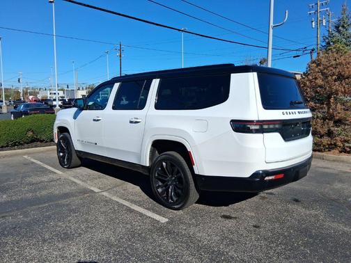 Bright White Clearcoat 2024 Jeep Grand Wagoneer L Series II 4x4