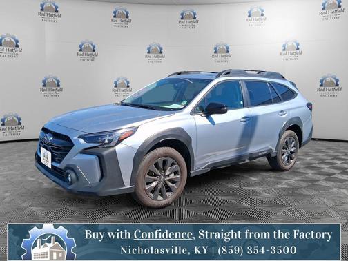Ice Silver Metallic 2025 Subaru Outback Onyx Edition