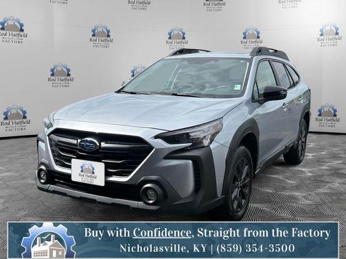 Ice Silver Metallic 2025 Subaru Outback Onyx Edition