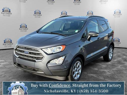 Smoke Metallic 2021 Ford EcoSport SE