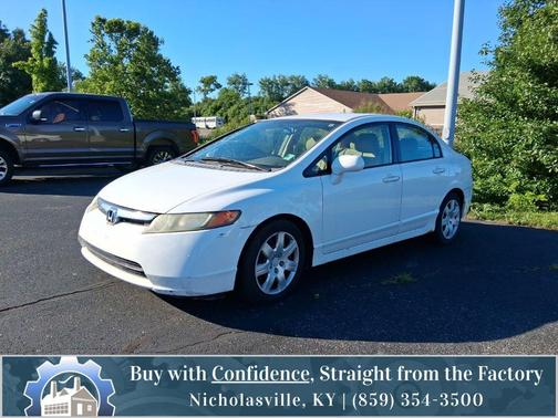 Taffeta White 2008 Honda Civic LX