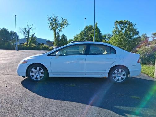 Taffeta White 2008 Honda Civic LX