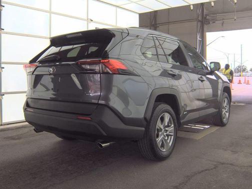 Magnetic Gray Metallic 2025 Toyota RAV4 Hybrid LE