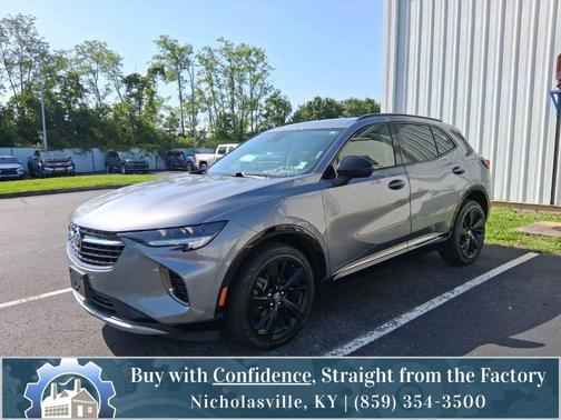 Satin Steel Metallic 2022 Buick Envision FWD Essence
