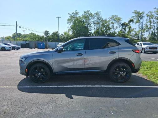 Satin Steel Metallic 2022 Buick Envision FWD Essence