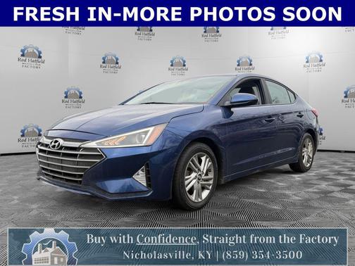 Lakeside Blue 2020 Hyundai ELANTRA SEL