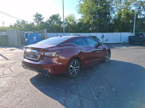 Carnelian Red Tintcoat 2021 Nissan Maxima 3.5 SV
