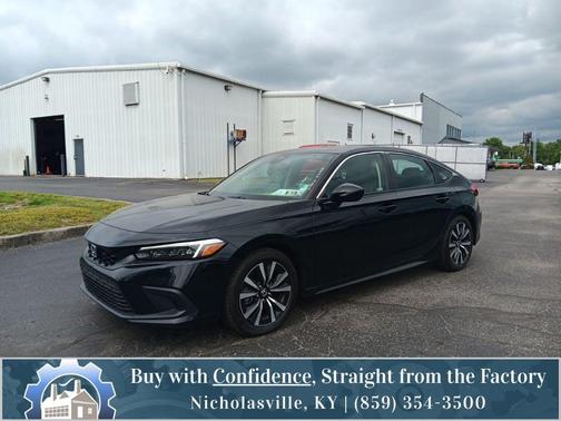Crystal Black Pearl 2024 Honda Civic EX-L